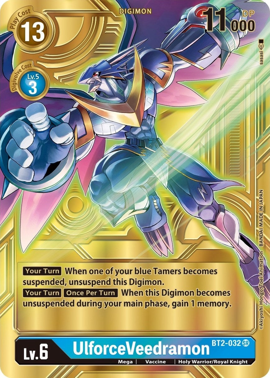 Image for UlforceVeedramon - BT2-032 (Alternate Art) (BT2-032 SR) (BT11) - Digimon Card Game