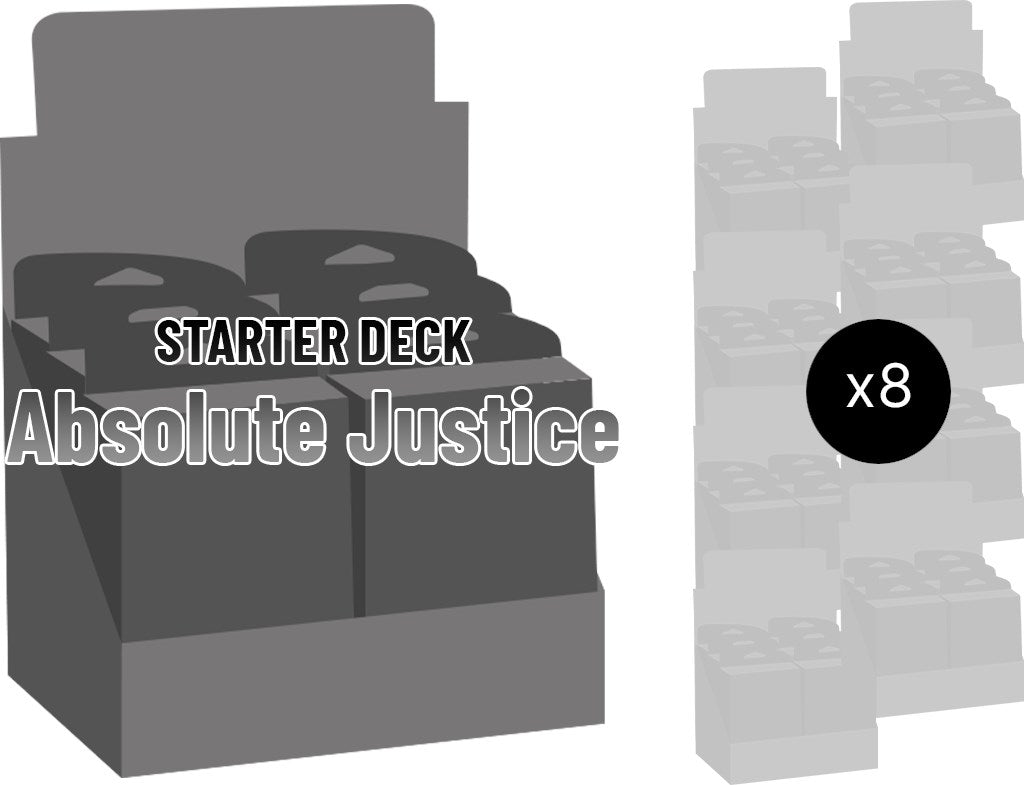 Image for Starter Deck 6: Absolute Justice Display Case - One Piece Card Game