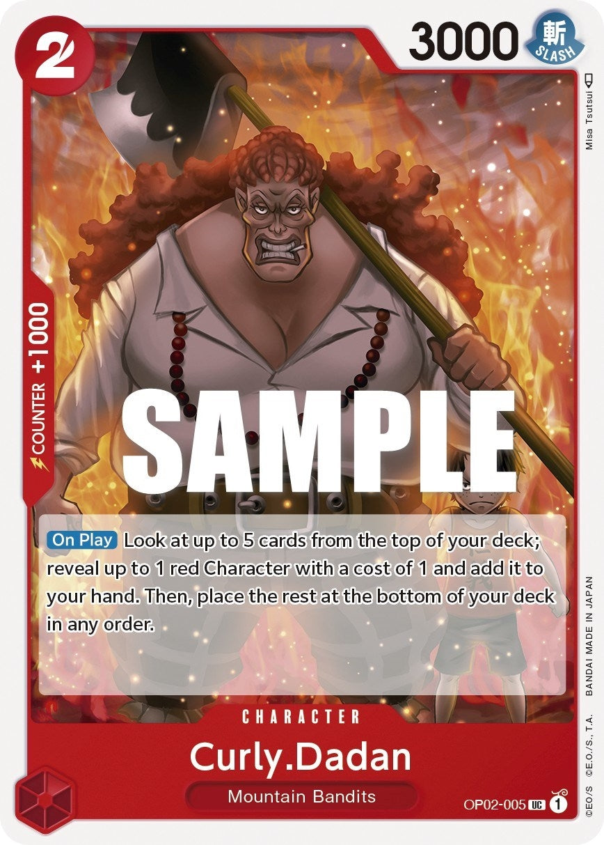 Image for Curly.Dadan (OP02-005) (OP02) - One Piece Card Game