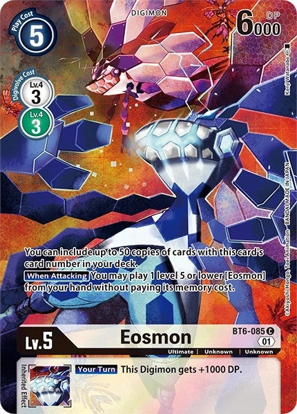 Image for Eosmon (Alternate Art) (BT6-085 C) (BT11) - Digimon Card Game