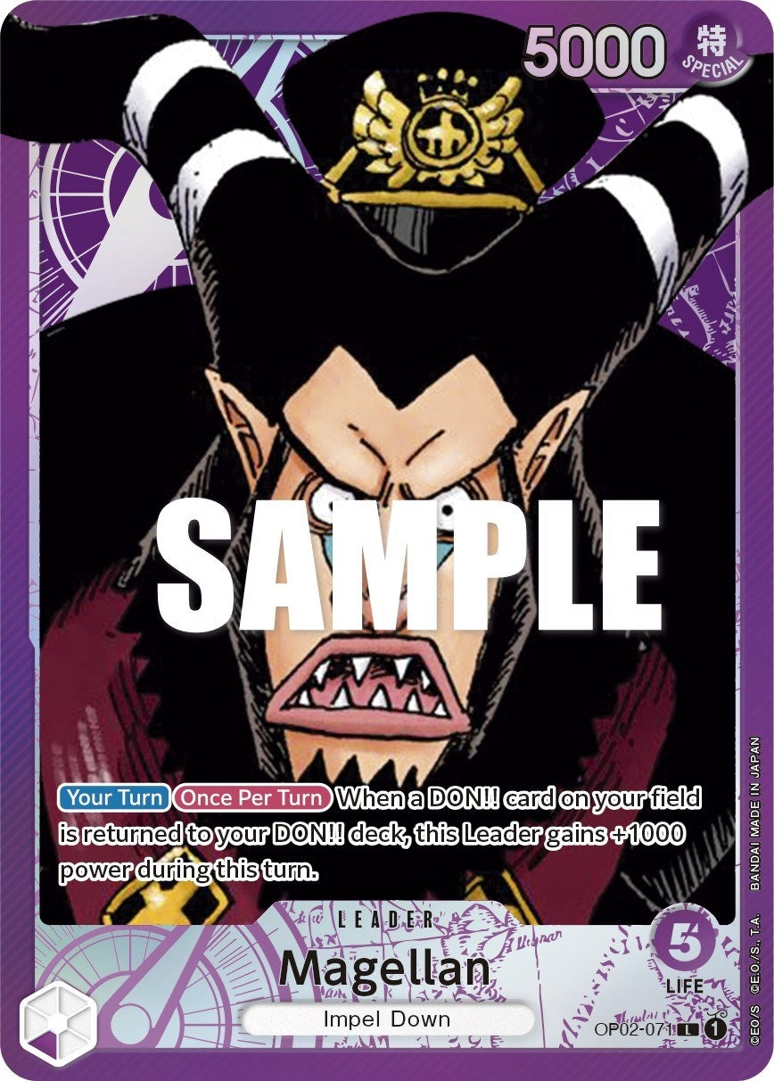 Image for Magellan (071) (Alternate Art) (OP02-071) (OP02) - One Piece Card Game