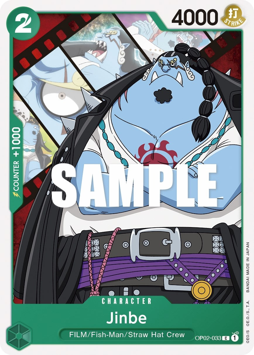 Image for Jinbe (OP02-033) (OP02) - One Piece Card Game