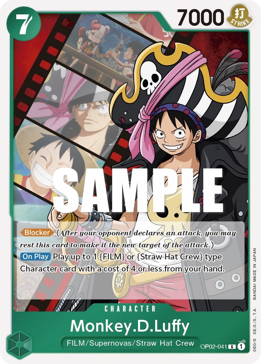 Image for Monkey.D.Luffy (041) (OP02-041) (OP02) - One Piece Card Game