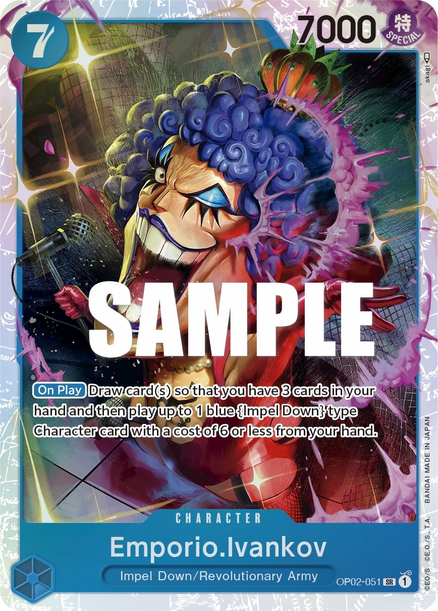 Image for Emporio.Ivankov (051) (OP02-051) (OP02) - One Piece Card Game