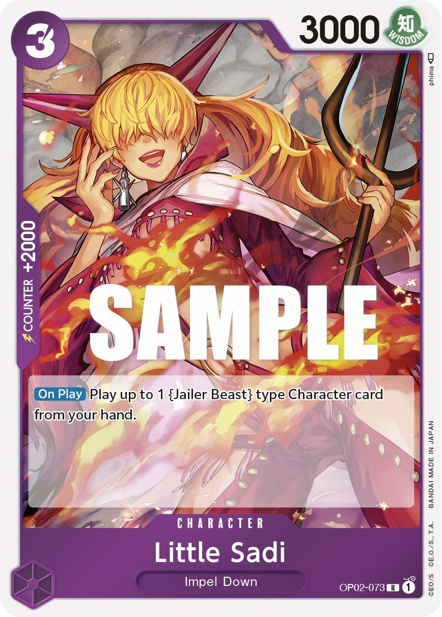Image for Little Sadi (OP02-073) (OP02) - One Piece Card Game