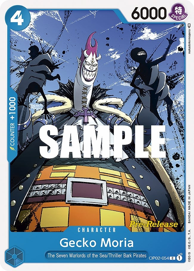 Image for Gecko Moria (OP02-054) (OP02 PRE) - One Piece Card Game
