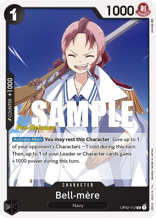Image for Bell-mere (OP02-112) (OP02 PRE) - One Piece Card Game