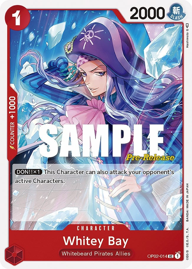 Image for Whitey Bay (OP02-014) (OP02 PRE) - One Piece Card Game