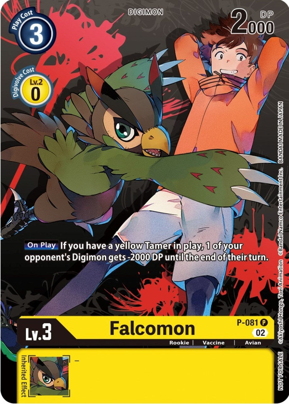 Image for Falcomon - P-081 (Tamer Party Vol.7) (P-081 P) (D-PR) - Digimon Card Game