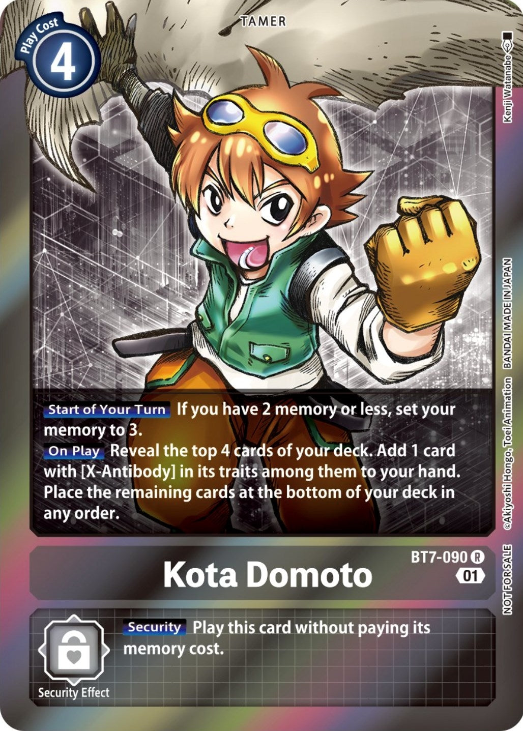 Image for Kota Domoto (Event Pack 4) (BT7-090 R) (BT07) - Digimon Card Game