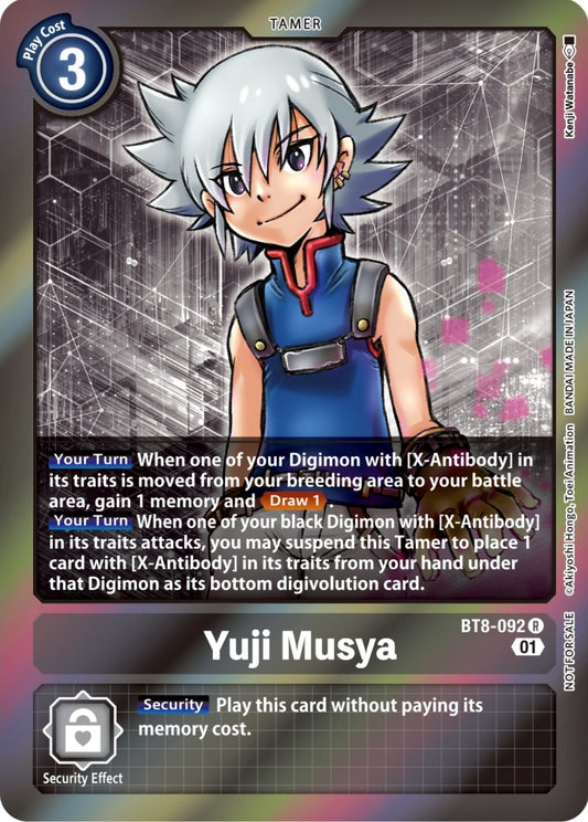 Image for Yuji Musya (Event Pack 4) (BT8-092 R) (BT08) - Digimon Card Game