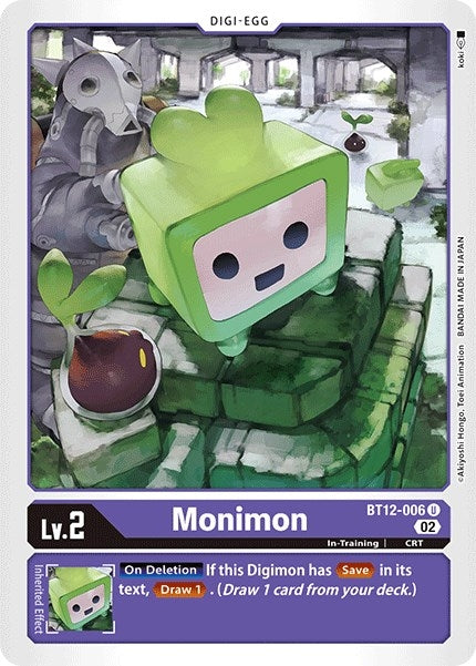 Image for Monimon (BT12-006 U) (BT12) - Digimon Card Game