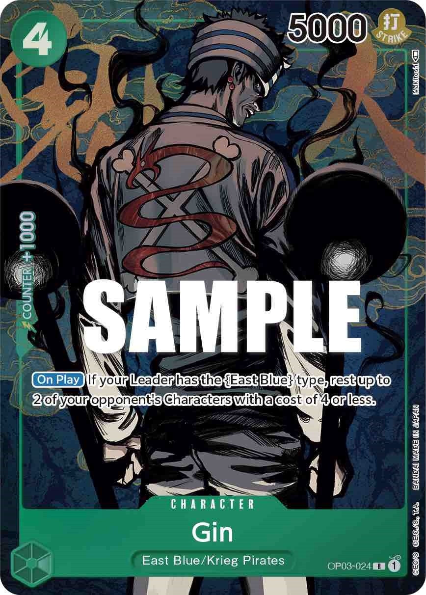 Image for Gin (Alternate Art) (OP03-024) (OP03) - One Piece Card Game