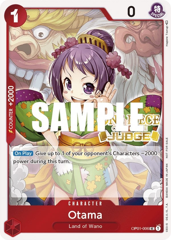 Image for Otama (Judge) (OP01-006) (OP-PR) - One Piece Card Game