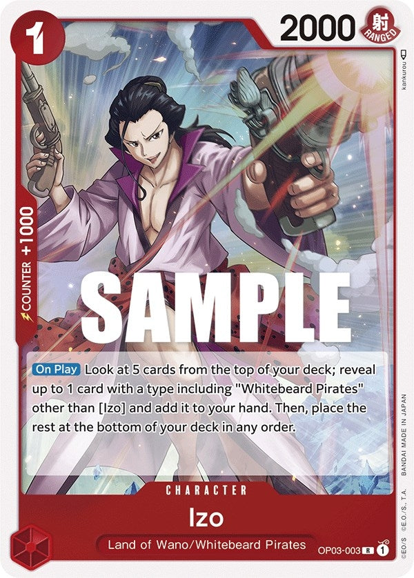 Image for Izo (OP03-003) (OP03) - One Piece Card Game