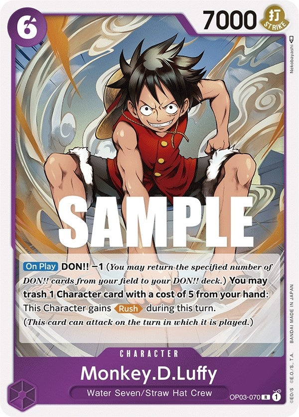 Image for Monkey.D.Luffy (OP03-070) (OP03) - One Piece Card Game