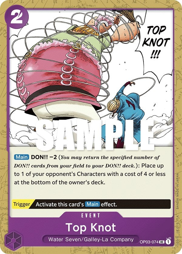 Image for Top Knot (OP03-074) (OP03) - One Piece Card Game