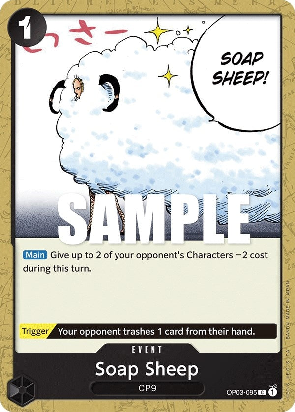 Image for Soap Sheep (OP03-095) (OP03) - One Piece Card Game