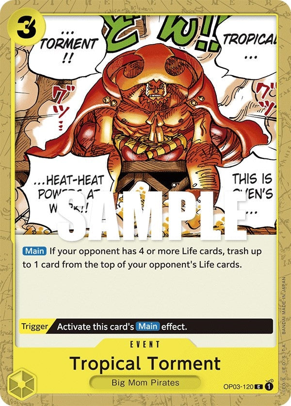 Image for Tropical Torment (OP03-120) (OP03) - One Piece Card Game