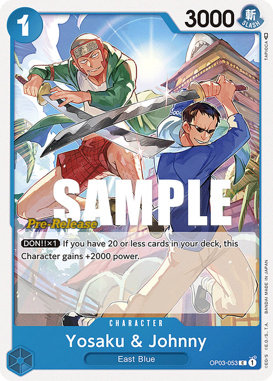 Image for Yosaku & Johnny (OP03-053) (OP03 PRE) - One Piece Card Game