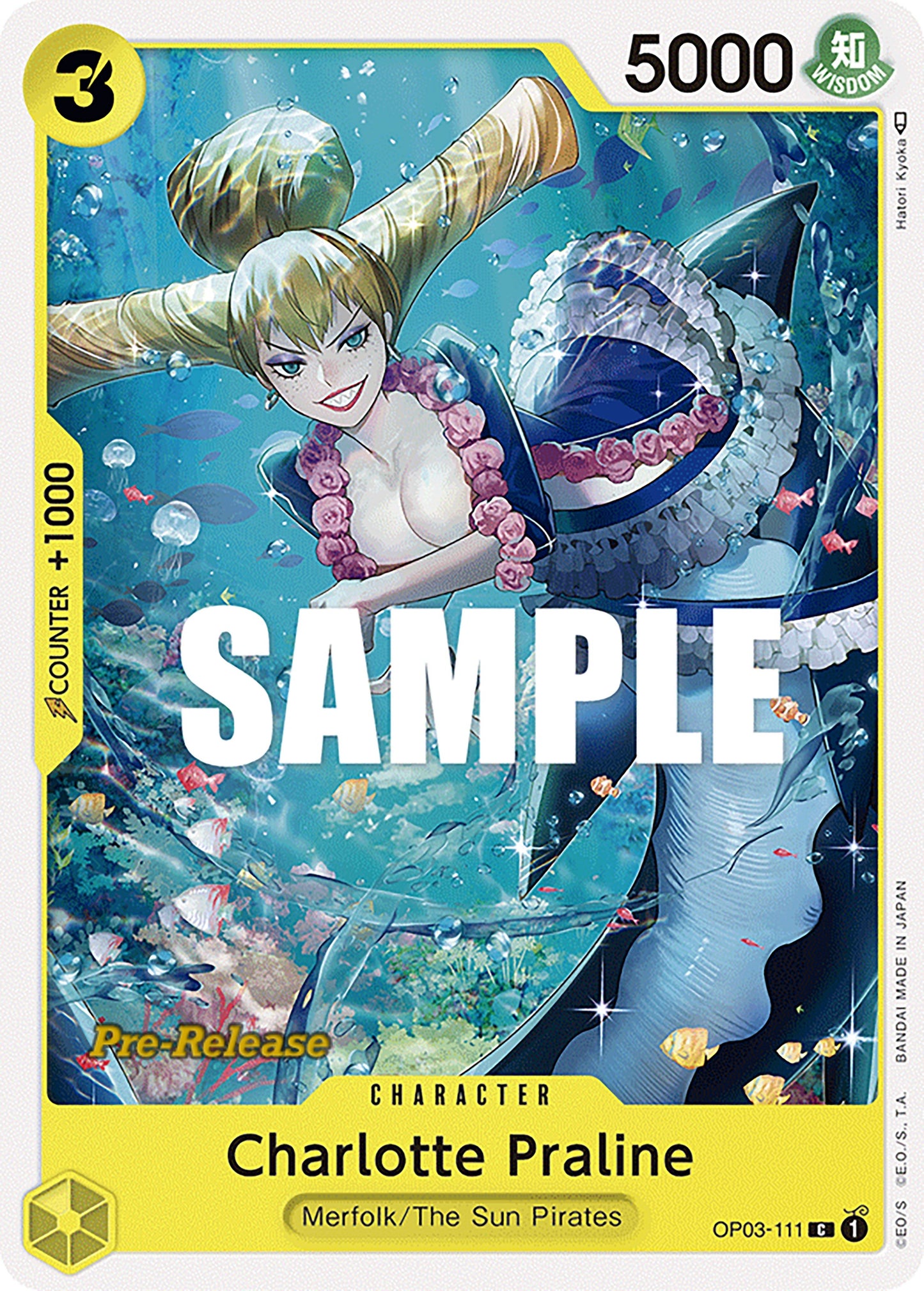 Image for Charlotte Praline (OP03-111) (OP03 PRE) - One Piece Card Game
