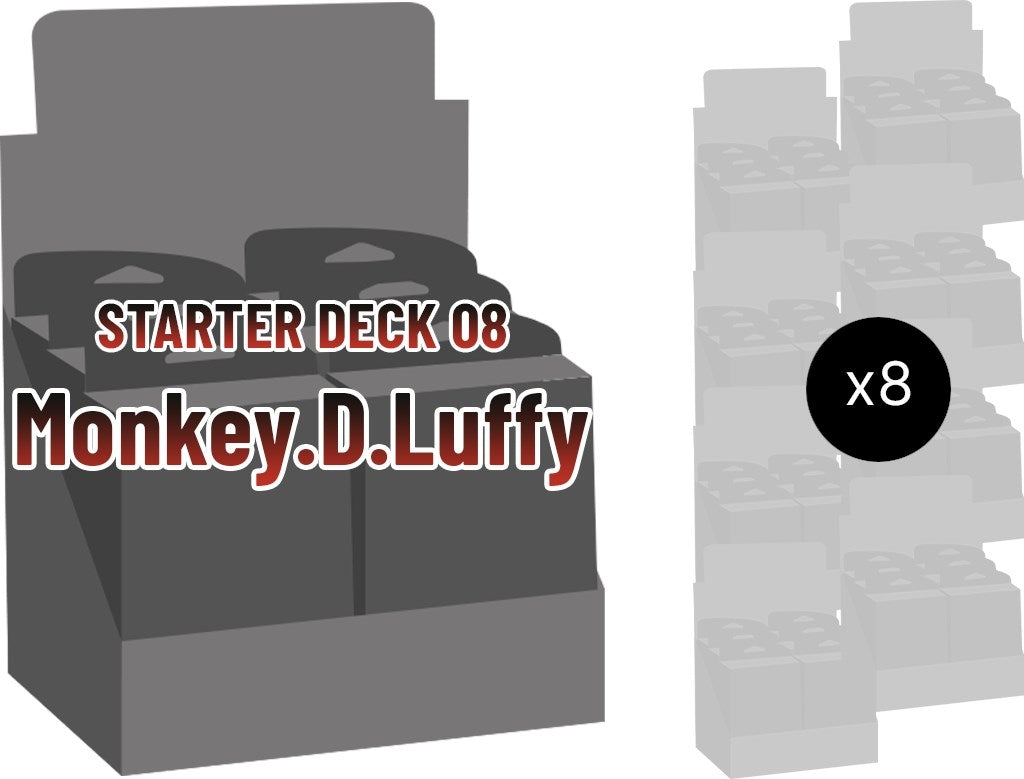 Image for Starter Deck 8: Monkey.D.Luffy Display Case - One Piece Card Game