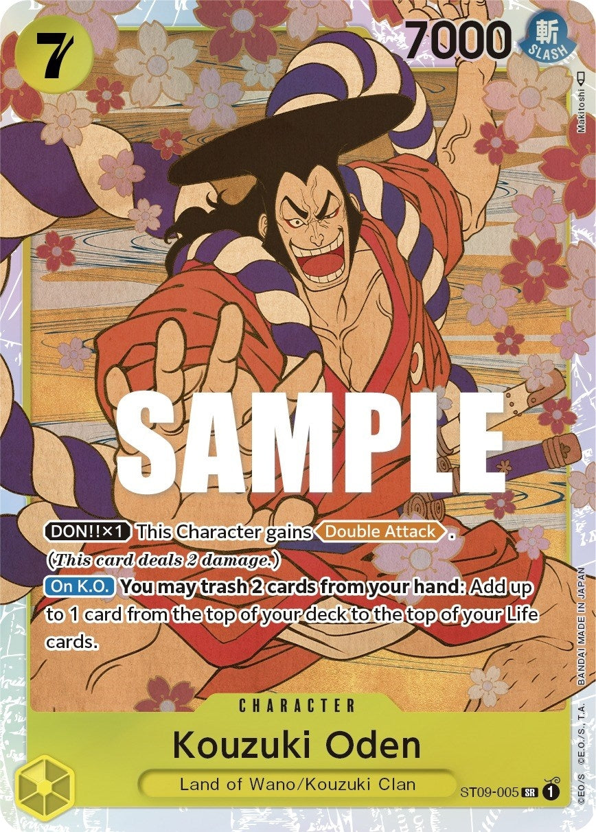 Image for Kouzuki Oden (ST09-005) (ST-09) - One Piece Card Game