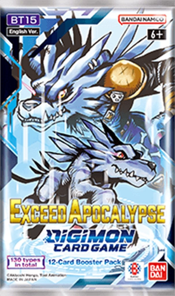 Image for Exceed Apocalypse Booster Pack - Digimon Card Game