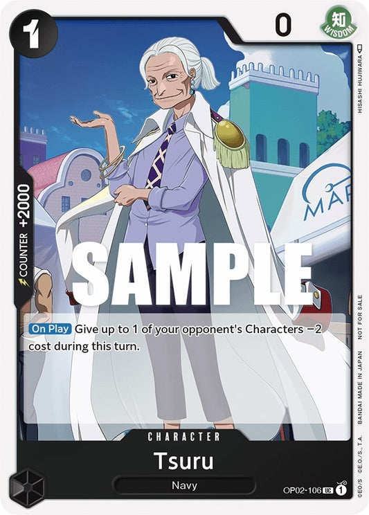 Image for Tsuru (Event Pack Vol. 2) (OP02-106) (OP-PR) - One Piece Card Game