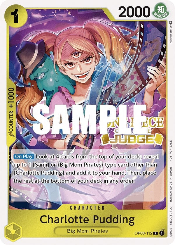 Image for Charlotte Pudding (Judge Pack Vol. 2) (OP03-112) (OP-PR) - One Piece Card Game