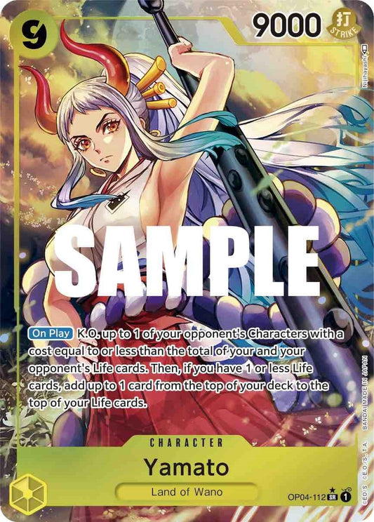 Image for Yamato (Alternate Art) (OP04-112) (OP04) - One Piece Card Game
