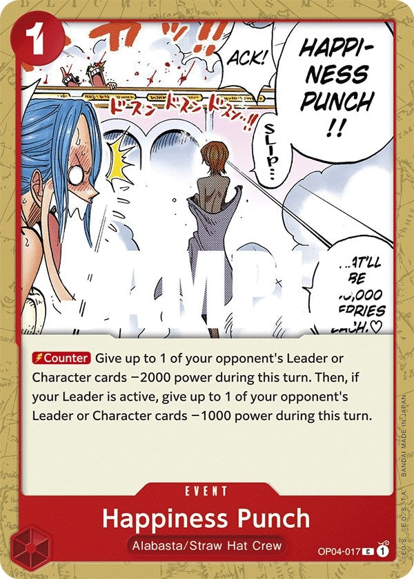 Image for Happiness Punch (OP04-017) (OP04) - One Piece Card Game