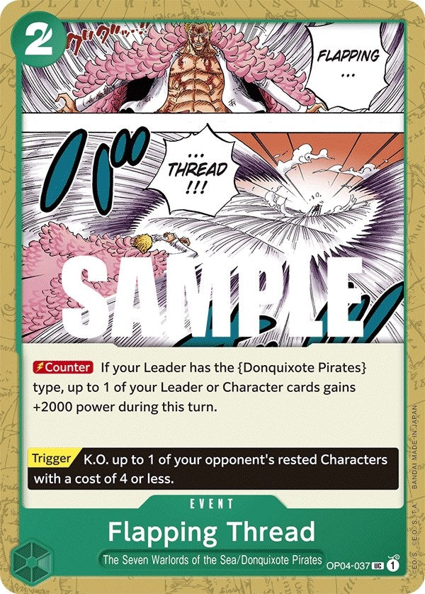 Image for Flapping Thread (OP04-037) (OP04) - One Piece Card Game