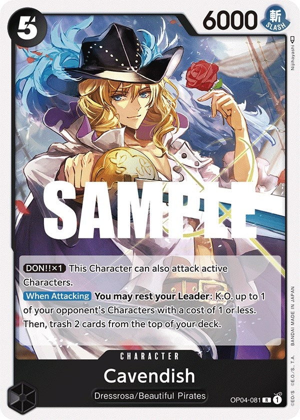 Image for Cavendish (OP04-081) (OP04) - One Piece Card Game
