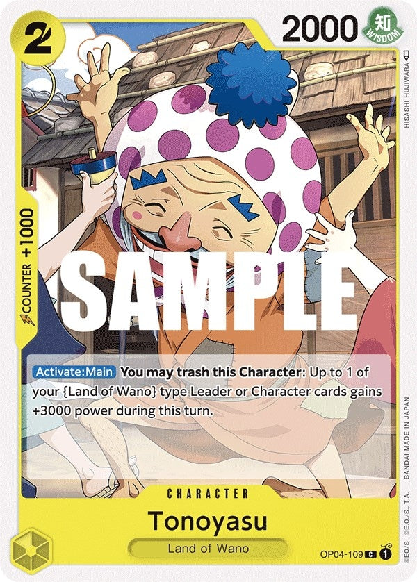 Image for Tonoyasu (OP04-109) (OP04) - One Piece Card Game