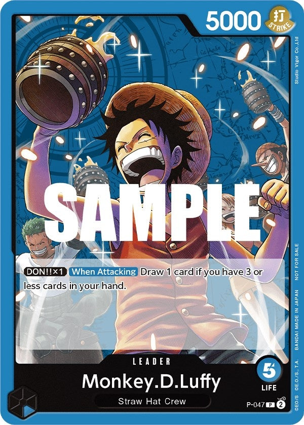 Image for Monkey.D.Luffy (047) (Sealed Battle Kit Vol. 1) (P-047) (OP-PR) - One Piece Card Game