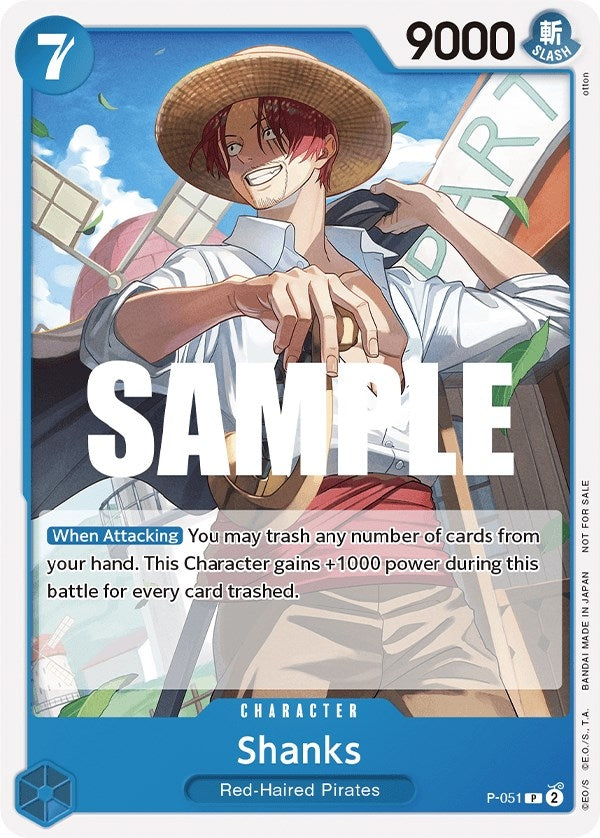 Image for Shanks (Sealed Battle Kit Vol. 1) (P-051) (OP-PR) - One Piece Card Game