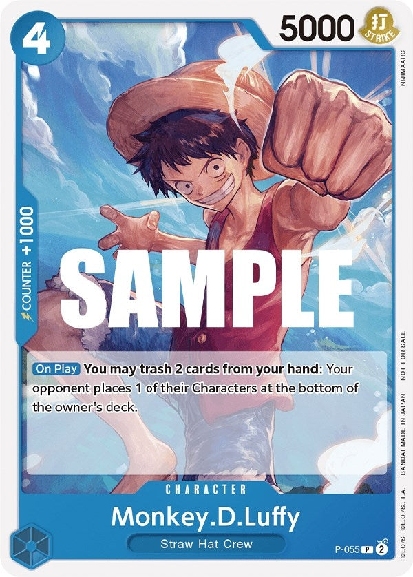 Image for Monkey.D.Luffy (055) (Sealed Battle Kit Vol. 1) (P-055) (OP-PR) - One Piece Card Game