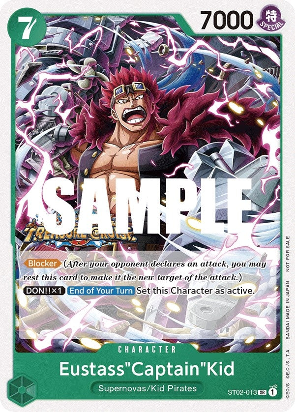Image for Eustass"Captain"Kid (Tournament Pack Vol. 5) (ST02-013) (OP-PR) - One Piece Card Game