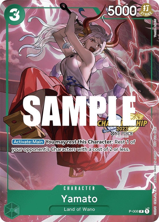 Image for Yamato (CS 2023 Celebration Pack) (P-008) (OP-PR) - One Piece Card Game