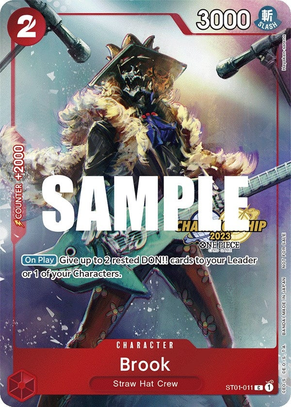 Image for Brook (CS 2023 Celebration Pack) (ST01-011) (OP-PR) - One Piece Card Game