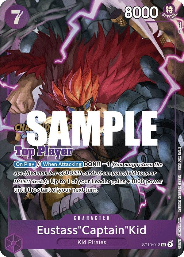 Image for Eustass"Captain"Kid (CS 2023 Top Players Pack) (ST10-013) (OP-PR) - One Piece Card Game