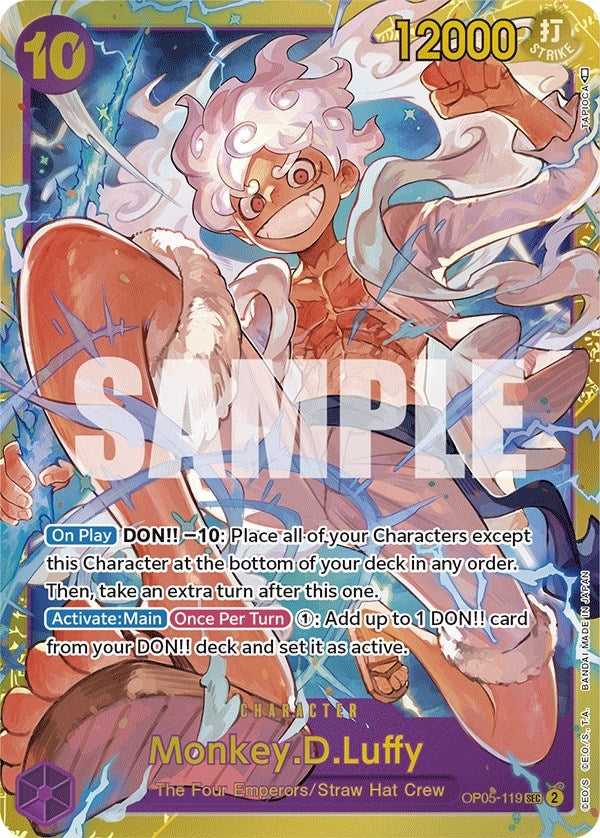 Image for Monkey.D.Luffy (119) (OP05-119) (OP05) - One Piece Card Game