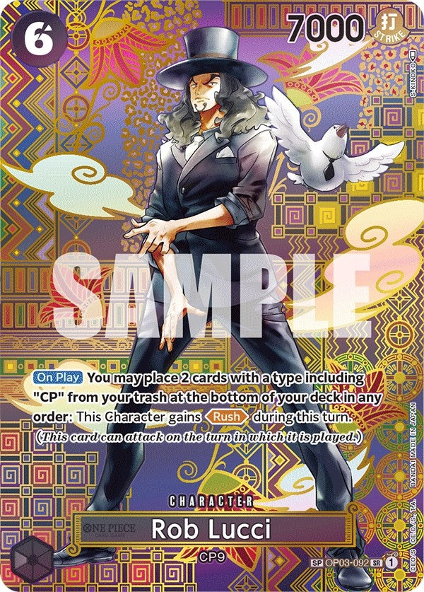 Image for Rob Lucci (092) (SP) (OP03-092) (OP05) - One Piece Card Game