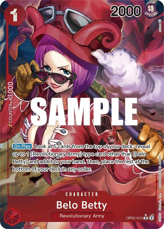 Image for Belo Betty (015) (Alternate Art) (OP05-015) (OP05) - One Piece Card Game