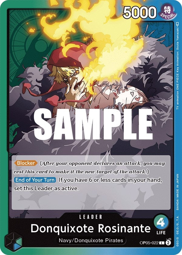 Image for Donquixote Rosinante (022) (OP05-022) (OP05) - One Piece Card Game