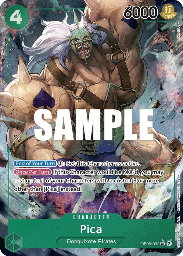 Image for Pica (Alternate Art) (OP05-032) (OP05) - One Piece Card Game