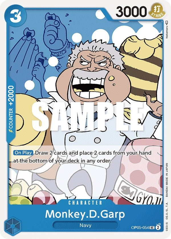Image for Monkey.D.Garp (OP05-054) (OP05) - One Piece Card Game