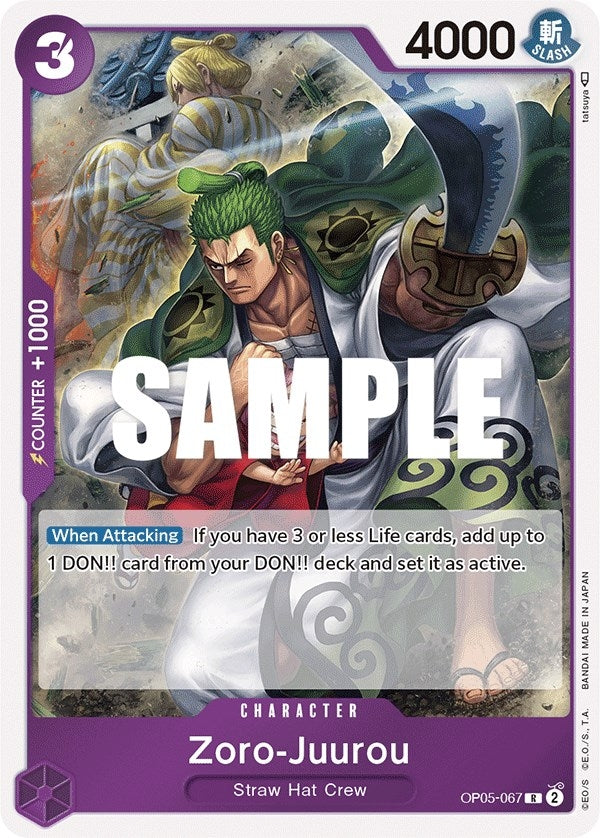 Image for Zoro-Juurou (OP05-067) (OP05) - One Piece Card Game