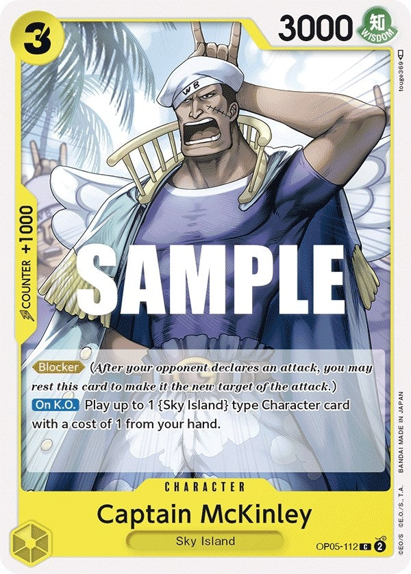 Image for Captain McKinley (OP05-112) (OP05) - One Piece Card Game